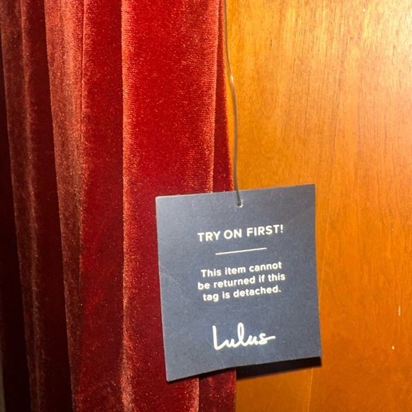 Lulus Rust Dress - Picture 6 of 9